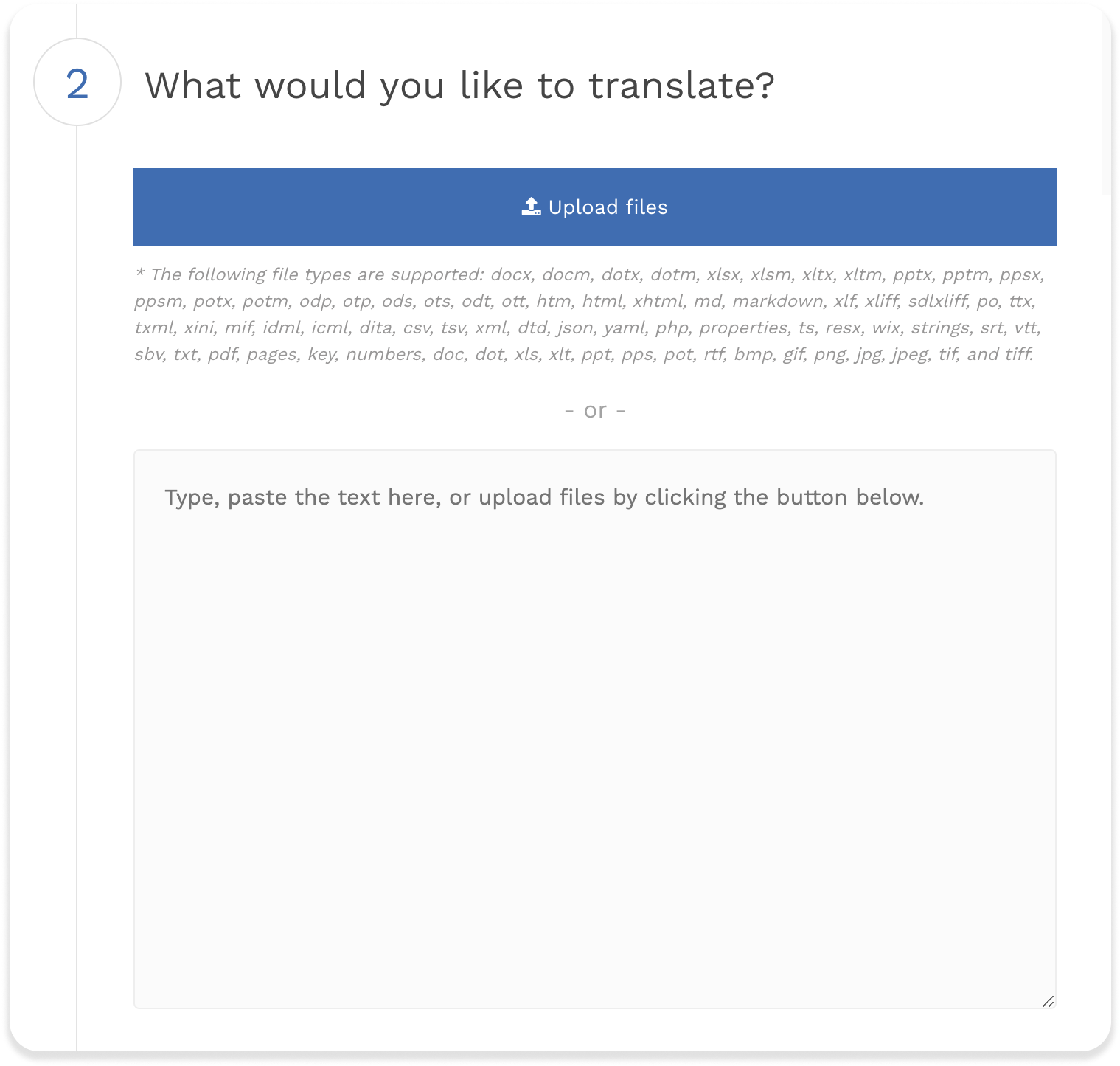 Upload your document
